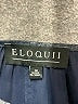 ELOQUII 100% Polyester Metallic Silver Long Sleeve Blouse Size 16 - photo 6