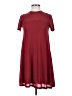 RVCA Solid Burgundy Casual Dress Size XS - photo 1