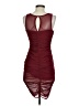 Bailey Blue Burgundy Cocktail Dress Size S - photo 2