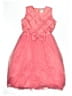Assorted Brands 100% Polyester Hearts Pink Dress Size 16 - photo 1