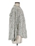 Max Studio 100% Rayon Floral Gray Long Sleeve Blouse Size M - photo 4