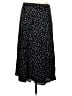 Purdey 100% Viscose Polka Dots Black Blue Casual Skirt Size EU 44 / US 14 - photo 2