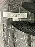 Ann Taylor LOFT Plaid Gray Dress Pants Size 4 - photo 4