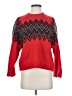 Divided by H&M 100% Polyester Chevron-herringbone Red Pullover Sweater Size S - photo 1
