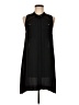 Cluny 100% Polyester Solid Black Casual Dress Size 6 - photo 1