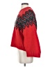 Divided by H&M 100% Polyester Chevron-herringbone Red Pullover Sweater Size S - photo 5