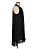 Cluny 100% Polyester Solid Black Casual Dress Size 6 - photo 4