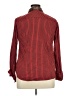 Merona 100% Cotton Checkered-gingham Red Long Sleeve Button-Down Shirt Size XL - photo 2