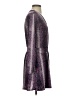 Abbeline Paisley Purple Cocktail Dress Size S - photo 4
