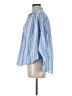 LINE Stripes Blue 3/4 Sleeve Blouse Size M - photo 5