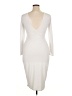 OUUM Solid Ivory Cocktail Dress Size 1X - photo 2