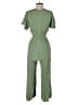 Sanctuary 100% Rayon Hearts Green Jumpsuit Size S - photo 2