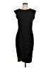 Trouve Solid Black Cocktail Dress Size M - photo 1