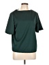 Unbranded 100% Polyester Green Short Sleeve Top Size L - photo 1