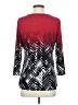 Calvin Klein Red 3/4 Sleeve Top Size S - photo 2