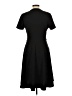 Unbranded Solid Black Casual Dress Size L - photo 2