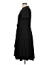 Unbranded Solid Black Casual Dress Size L - photo 5
