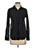 Gap Plaid Black Long Sleeve Button-Down Shirt Size S - photo 1