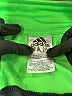 Adidas 100% Polyester Green Zip Up Hoodie Size 5 - photo 3