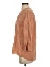 BCBGMAXAZRIA 100% Silk Tan 3/4 Sleeve Silk Top Size XS - photo 5