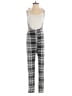 Fashion Nova Plaid Gray Jumpsuit Size S - photo 1