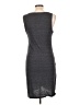 Leith Solid Gray Casual Dress Size L - photo 2