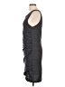 Leith Solid Gray Casual Dress Size L - photo 5