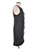 Leith Solid Gray Casual Dress Size L - photo 4