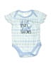 Little Beginnings Blue Short Sleeve Onesie Size 0-3 mo - photo 1