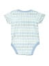 Little Beginnings Blue Short Sleeve Onesie Size 0-3 mo - photo 2