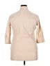 She's Cool Tan 3/4 Sleeve Button-Down Shirt Size 18 - 20 - photo 2