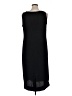 Studio 1 100% Polyester Solid Black Casual Dress Size 16 - photo 2