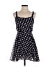 Lucca Couture 100% Polyester Stars Blue Casual Dress Size XS - photo 1