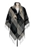 Lime 100% Acrylic Black Poncho One size - photo 1