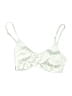RUMOURS Chevron-herringbone Ivory Swimsuit Top Size S - photo 1