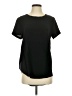 Acrobat 100% Silk Black Short Sleeve Top Size XS - photo 1