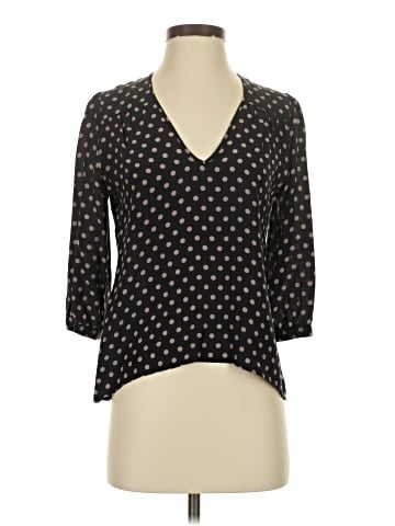 Built by Wendy 3/4 Sleeve Silk Top (view 1)