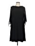 MSK Black 3/4 Sleeve Top Size L - photo 1