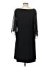 MSK Black 3/4 Sleeve Top Size L - photo 2