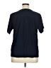 Assorted Brands Blue Short Sleeve Blouse Size XL (estimated) - photo 2
