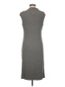 Hem & Thread Solid Gray Casual Dress Size M - photo 2