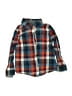 Nautica 100% Cotton Plaid Blue Long Sleeve Button-Down Shirt Size 4 - photo 1