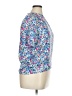 Assorted Brands Floral Blue Short Sleeve Blouse Size XL (estimated) - photo 4