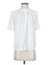 IRO White Ivory Short Sleeve Blouse Size EU (FR) 34 / US 2 - photo 1