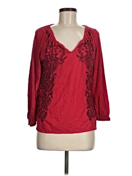 Lucky Brand 3/4 Sleeve Top