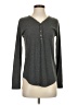 Love by Gap Gray Long Sleeve Top Size S - photo 1