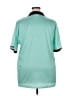 Unbranded 100% Polyester Teal Short Sleeve Polo Size XXXL - photo 2
