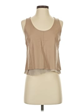 Line & Dot Sleeveless Blouse