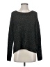 RACHEL Rachel Roy Metallic Black Pullover Sweater Size S - photo 1