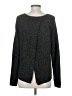 RACHEL Rachel Roy Metallic Black Pullover Sweater Size S - photo 2
